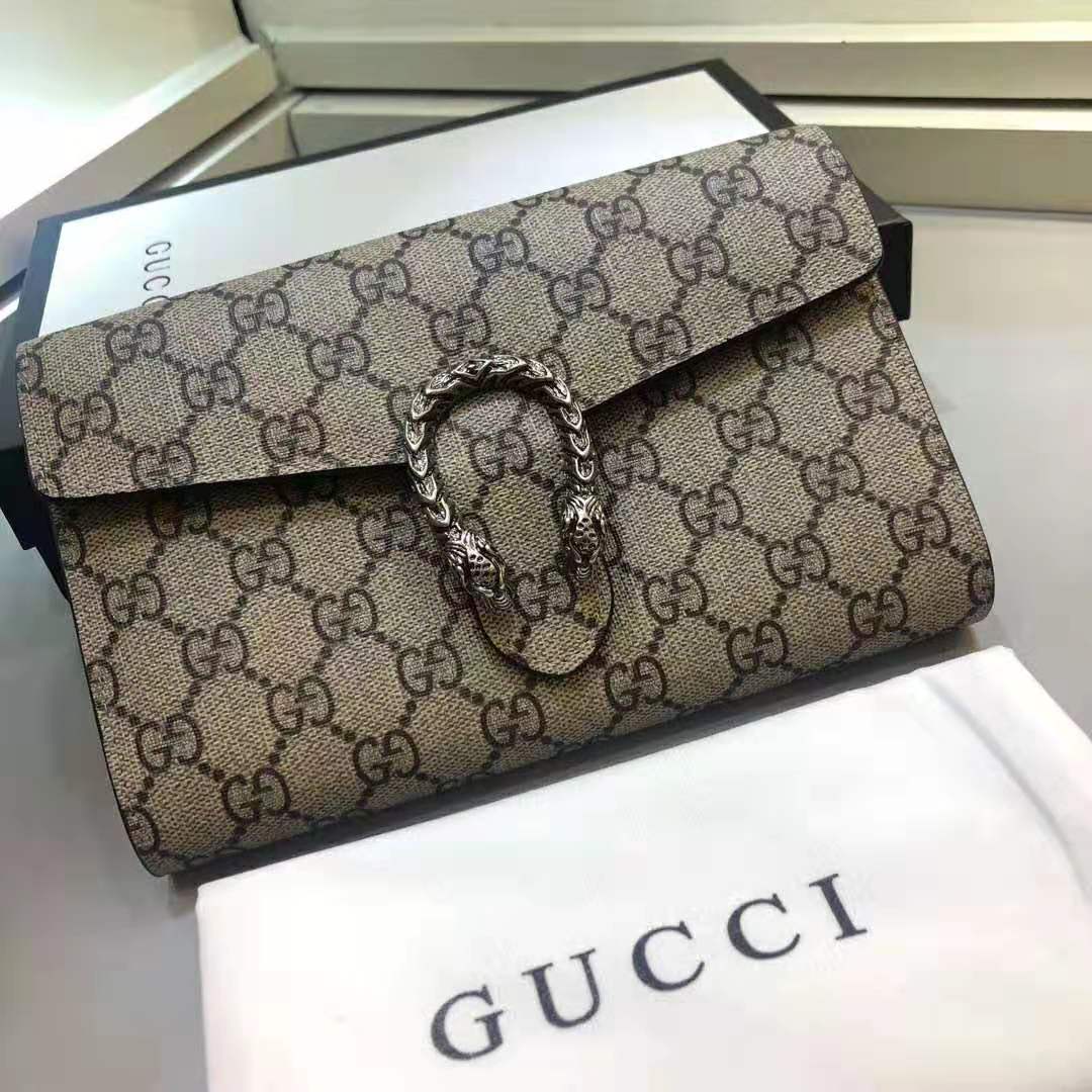 G*u*i gg women dionysus gg supreme chain wallet-sandy
