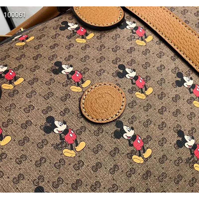 G*u*i gg unisex disney x G*u*i medium carry-on duffle-brown