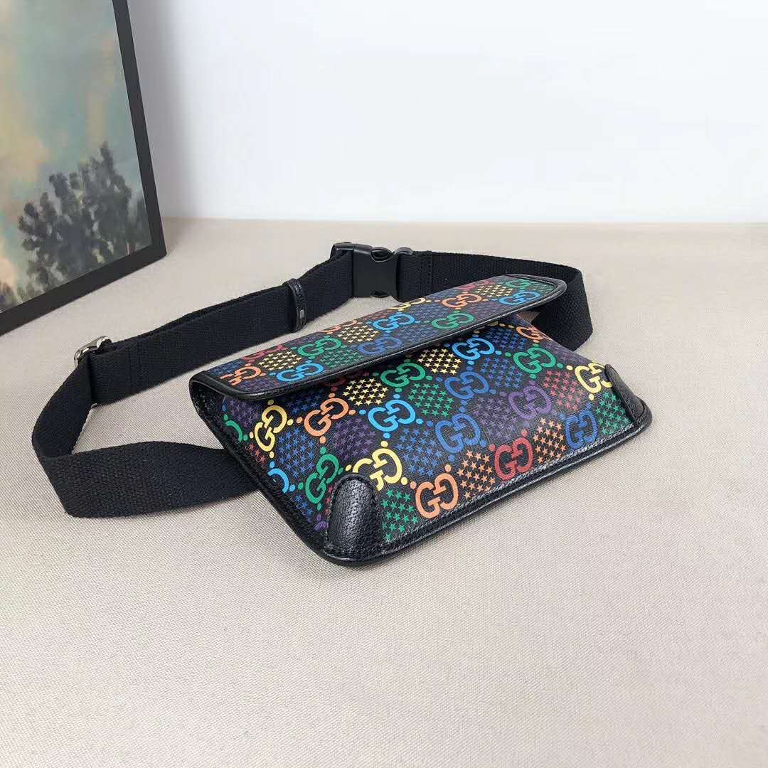 G*u*i gg unisex gg psychedelic belt bag psychedelic supreme canvas