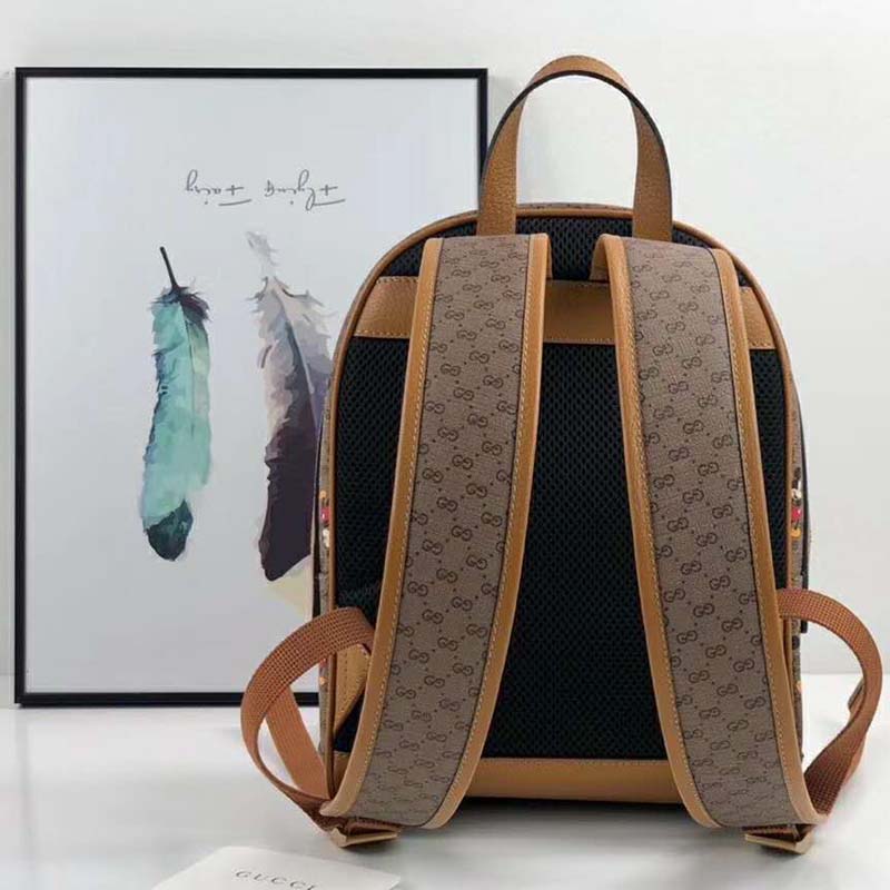 G*u*i gg women disney x G*u*i small backpack gg supreme canvas