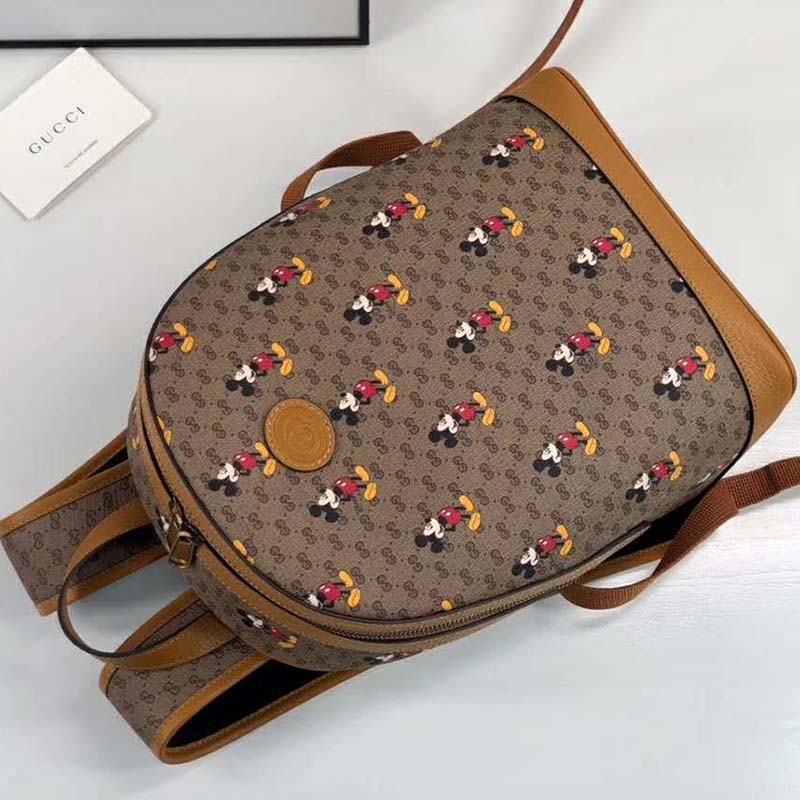 G*u*i gg women disney x G*u*i small backpack gg supreme canvas