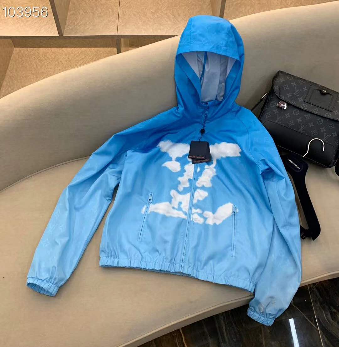 Louis Vuitton LV Women Monogram Clouds Windbreaker Printed LV Cloud