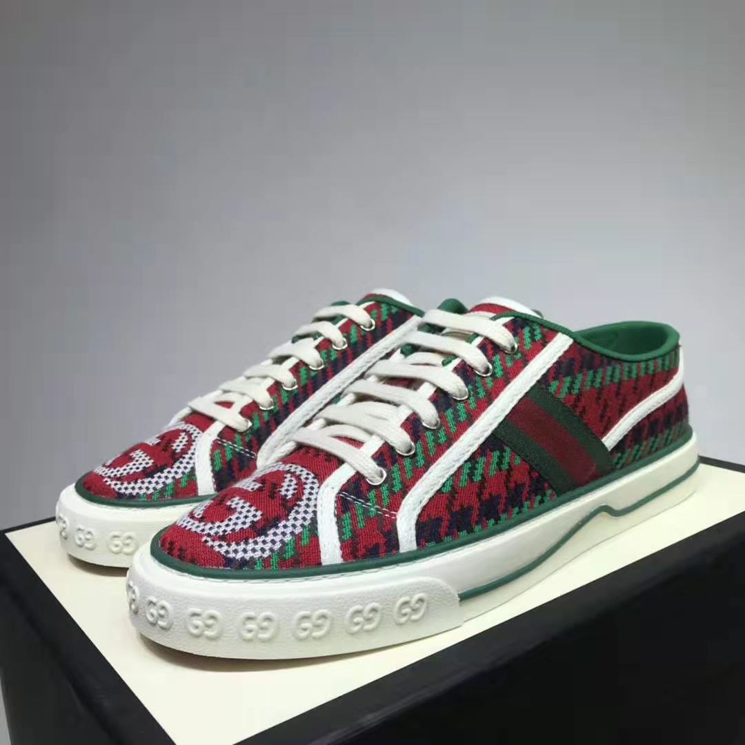 G*u*i gg unisex G*u*i tennis 1977 sneaker interlocking g 1.5 cm heel
