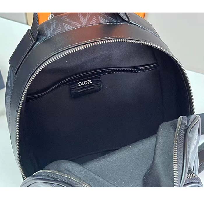 dior unisex cd mini rider sling bag black cd Di*m*nd canvas