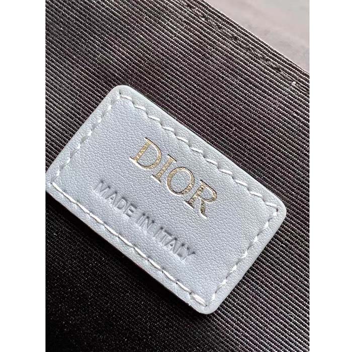 dior unisex mini hit the road bag gray cd Di*m*nd canvas