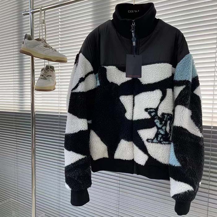 Louis Vuitton Women LV SKI Technical Fleece Jacket Regular Fit LV Ice Jacquard Fully Lined Multicolor
