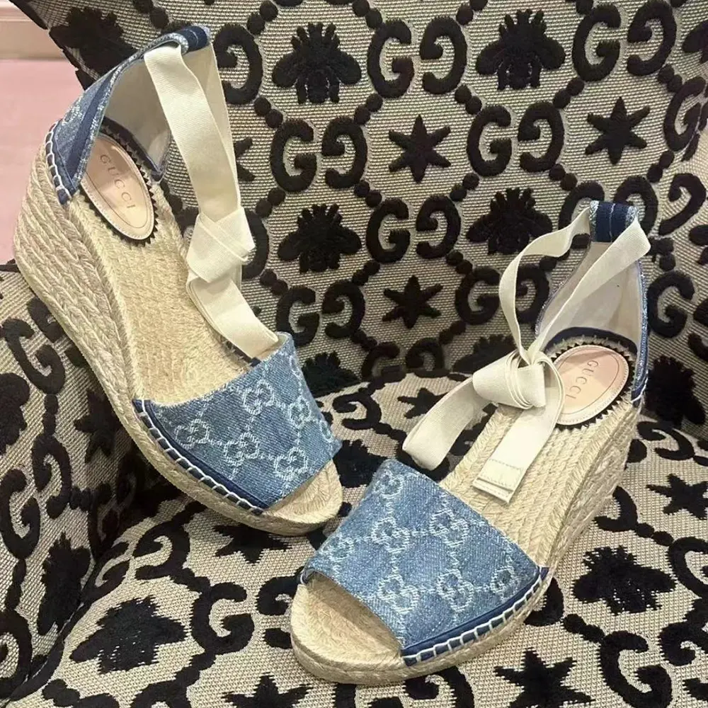 G*u*i women gg platform espadrille 776846facuu4647