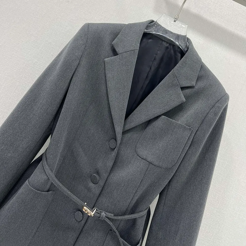 G*u*i women single breasted wool grisaille jacket 796295z8bt01200