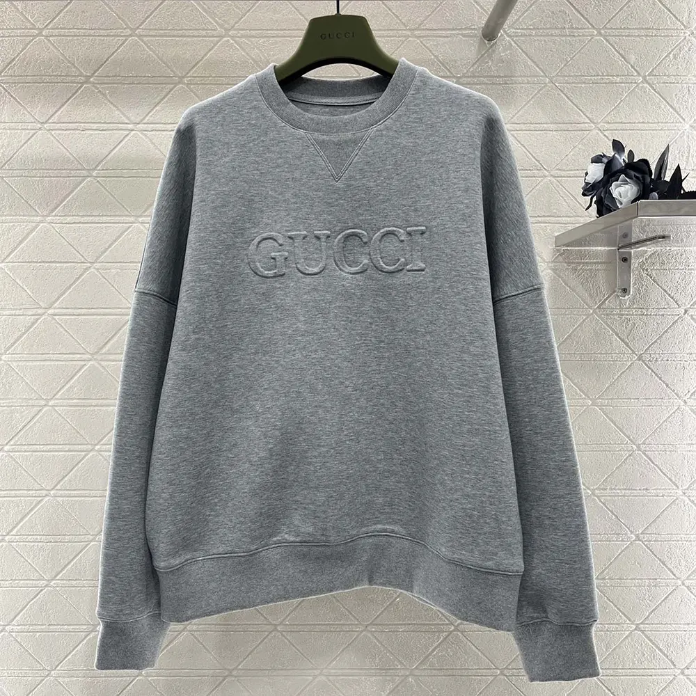 G*u*i men viscose jersey sweatshirt with embroidery 794337xjgtw1056