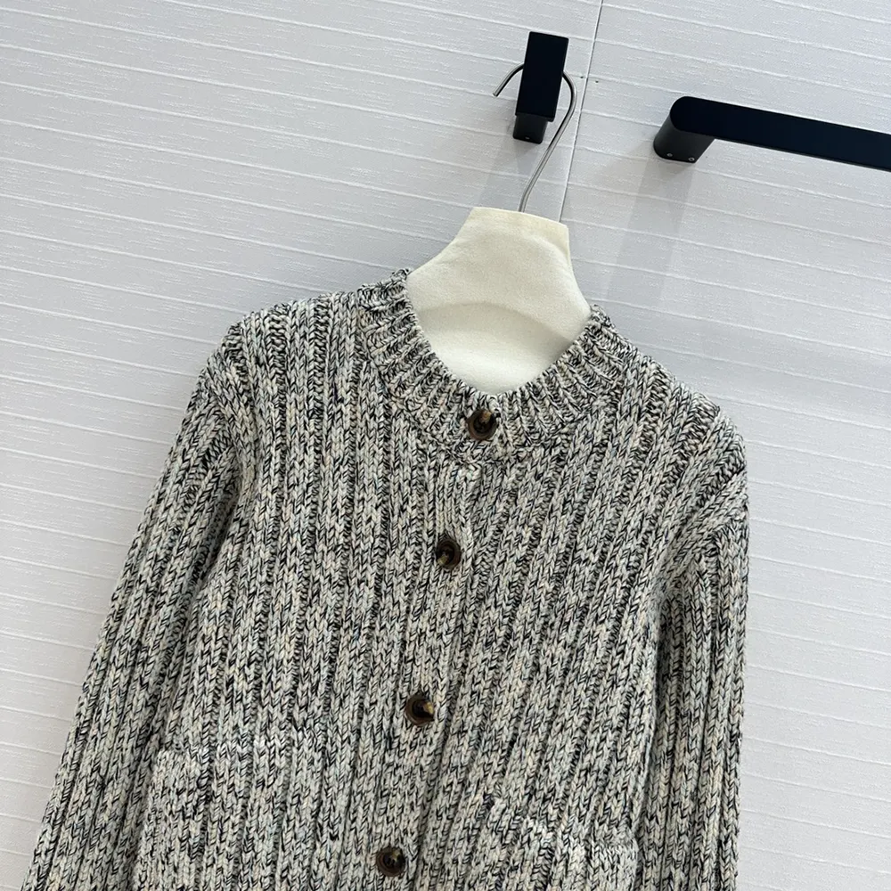 G*u*i men chunky rib wool cardigan ‎810304 xkefn 2455