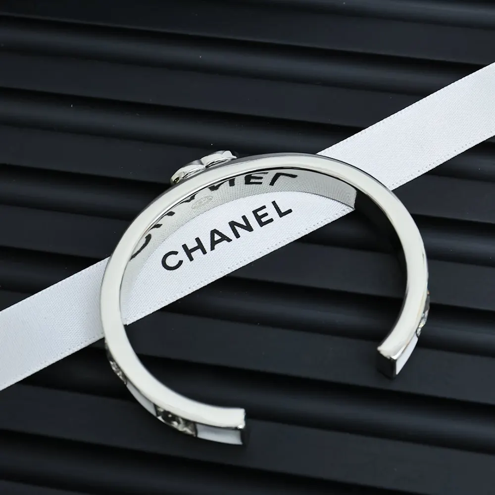 Chanel Women Cuff Metal Resin Strass ABE820B19204